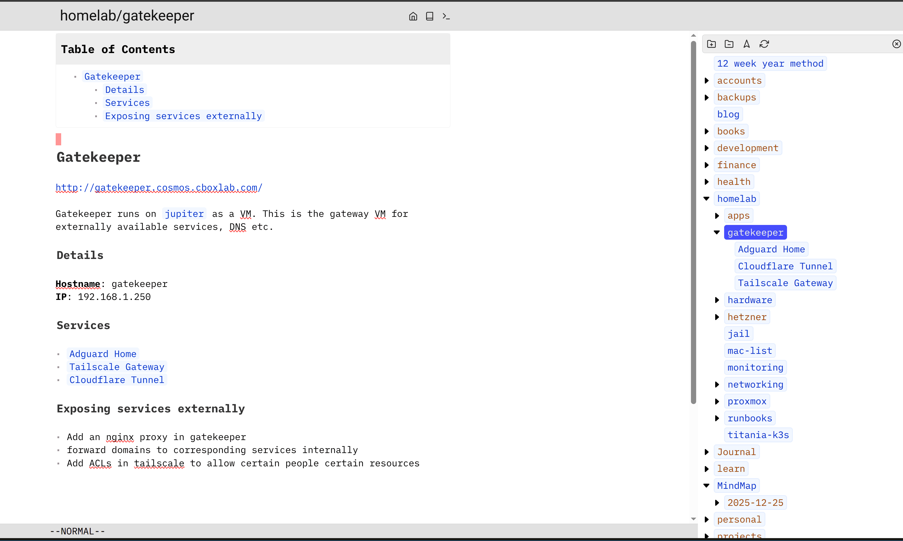 Taking notes with SilverBullet.md